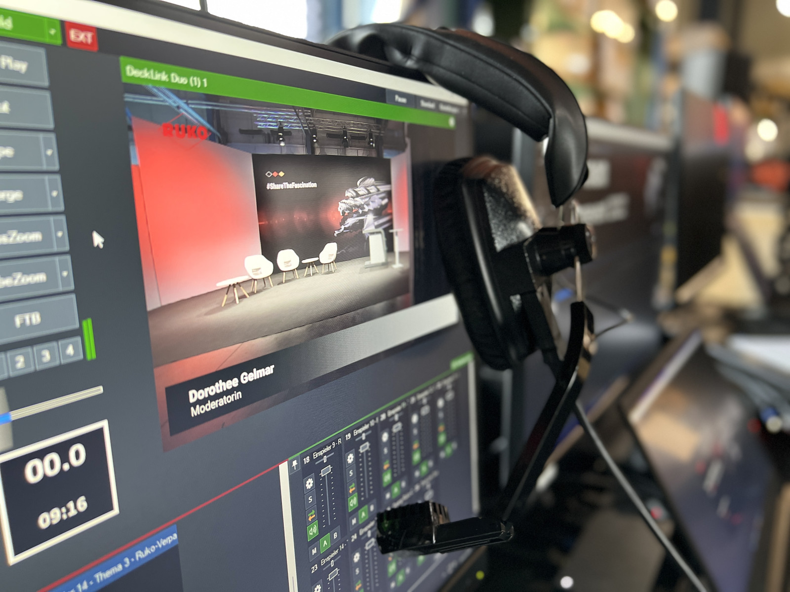 Impression from a digital event