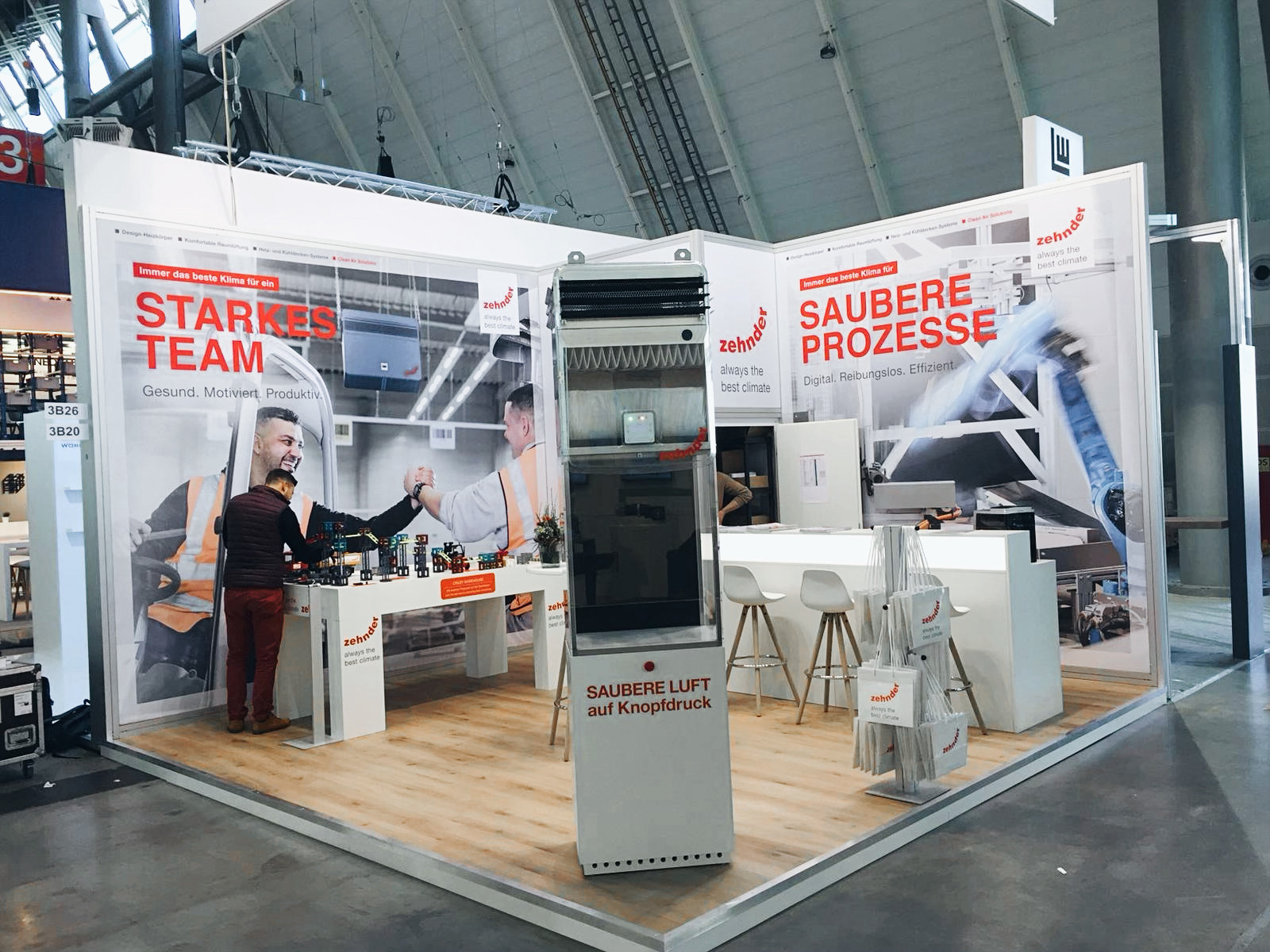 Trade show showcase